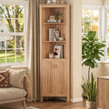 Fluted Corner Cabinet, 68\