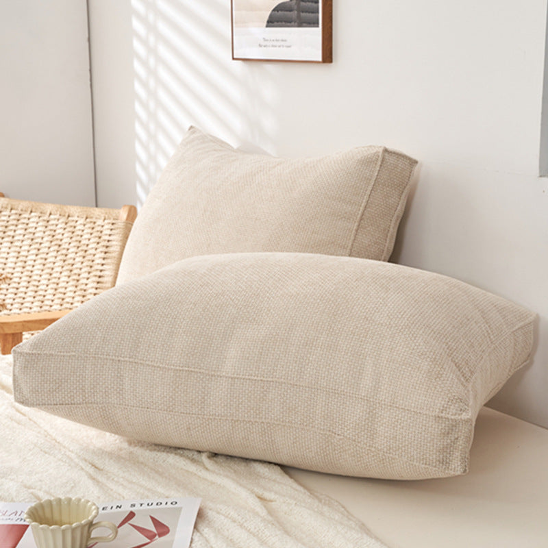 A Soft-Padded Cushion for The Headboard in a Japanese Style, Designed As a Backrest for Sofas in Bedrooms Or Tatami Rooms, Suitable for Bay Windows, And Includes a Removable Lumbar Support Pillow That Can Be Washed